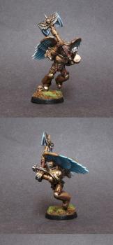 Blood Angel Sanguine Guard Space Marine #4 by WhiteRavenFactory
