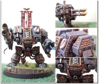 Grey Knight Dreadnought by Virgilio