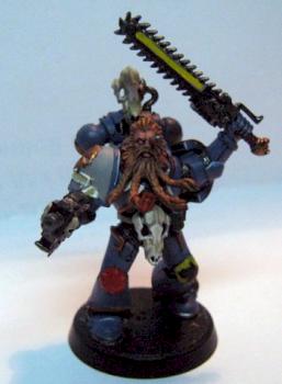 Long Fang's Squad Leader. by Dark Dwarf