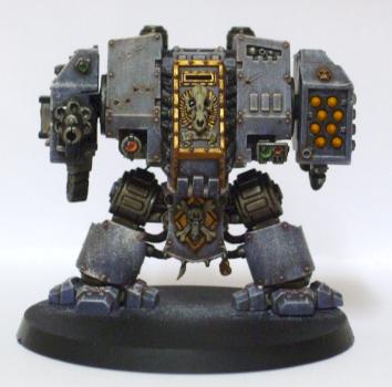 Space Wolves Dreadnought by pig of sparta