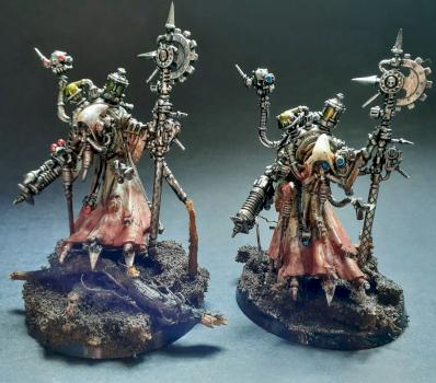 Adeptus Mechanicus Priest Dominus by J.Raven