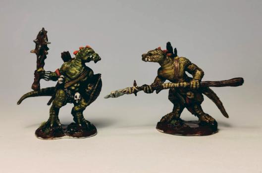 Reaper bones - Lizardmen by Flink