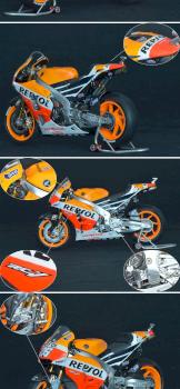 Honda RC213V (full) - Repsol, Dani Pedrosa (1/12) by Shi Vral