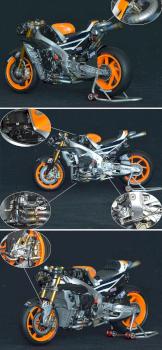Honda RC213V (naked) - Repsol, Dani Pedrosa (1/12) by Shi Vral