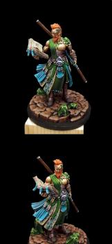 Bastian Oriel - Human Lore Keeper by Zik