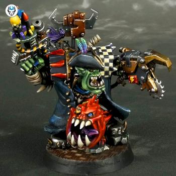 Ork Boss by DEN of IMAGINATION