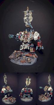 Venerable Black Templar Dreadnought by batthemadbat