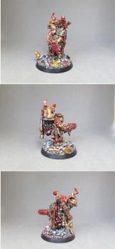 Plague of Nurgle, Cult leader Painted by Kaleb Daark