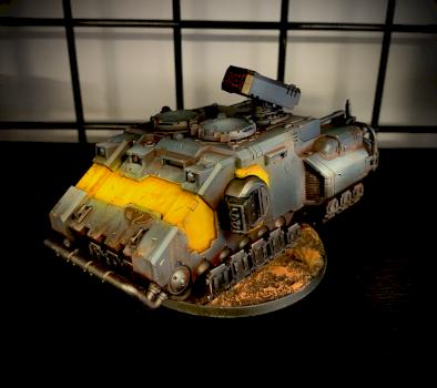 Space Wolves Impulsor by PiratePaintingFXBG