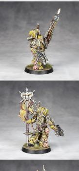 Plague Marine Icon Bearer by El Guardian