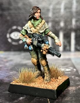 The Sniper Female (The Hunters A.D. 2114) by Veliks