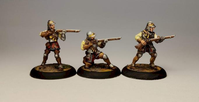Hell Dorado Westerners, x3 Musketeers by Flink
