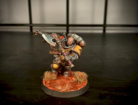 Space Wolves Haldor Icepelt by PiratePaintingFXBG