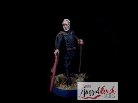 Count Dooku by Jaggedbrushstudios