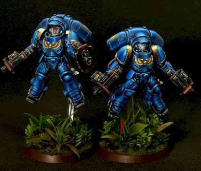 Ultramarines Inceptors by MerlinsMagicWorkshop