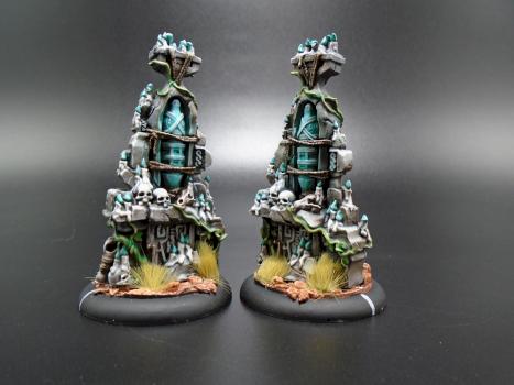 Hordes Painted Minions Solo Bone Shrine by w013ejb