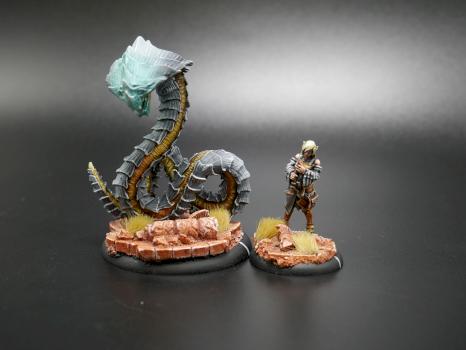 Hordes Painted Minions Solo Dahlia Hallyr & Skarath by w013ejb