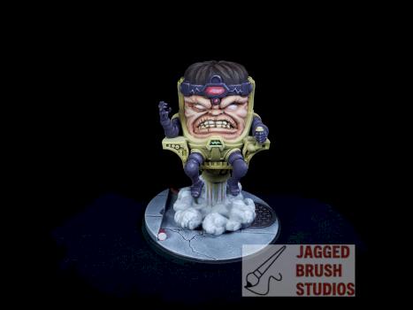 Modok by Jaggedbrushstudios