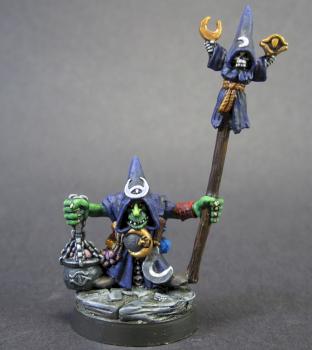 Night goblin shaman 90's by mikecarrero