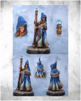 Anirion, Wood Elf Wizard (Reaper Bones) by algente