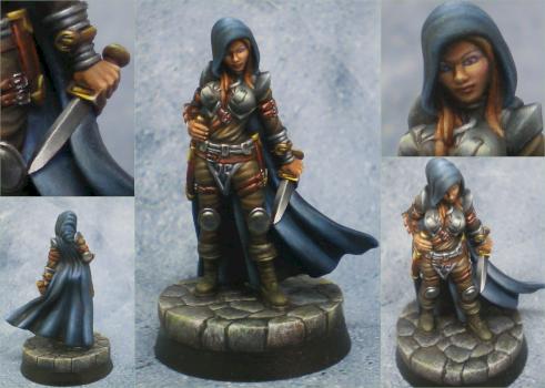 D&D Female Thief (Ladra D&D) by algente
