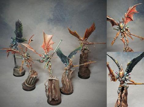 Dark Eldar Scourges by awalker