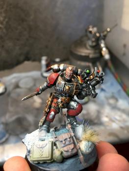 Ghost keepers Lt in Phobos Armor by Deke