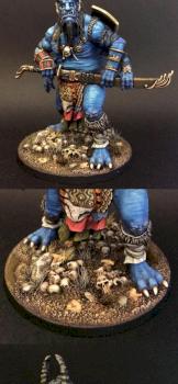Oni of skulls Rising Sun by RaINqer