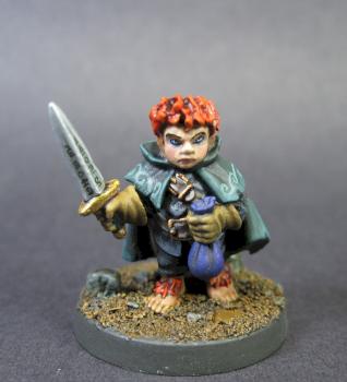 STITCH THIMBLETOE, HALFLING THIEF by mikecarrero