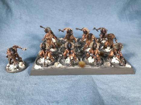 Cave Dwaller Savages A Song of Ice and Fire Game of Thrones by darkrealm-miniatures