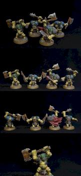 Shadespire Ironjawz Ironskull’s Boyz by Hellogre