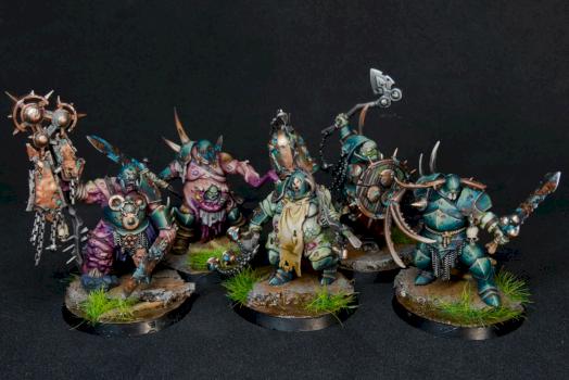 Putrid Blightkings by AndreaTerzani