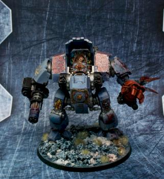 Space Wolves Primaris Redemptor Dreadnought by Piriney