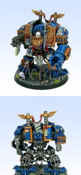 Space Marine Venerable Dreadnaught by Brokenblade