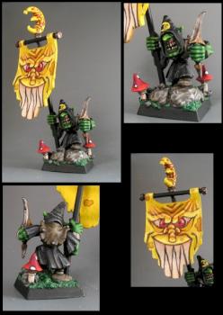 Night Goblin Banner Bearer by The Shine