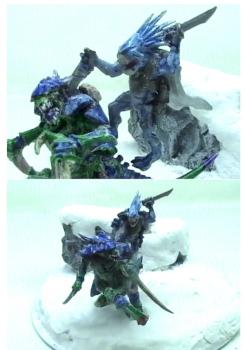 kroot attacking tyranid by tons of crap
