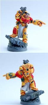 Imperial Fists Sergeant by Boss Stompy