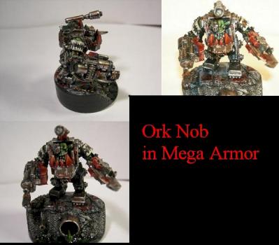 Ork Nob in Mega Armor by Erik