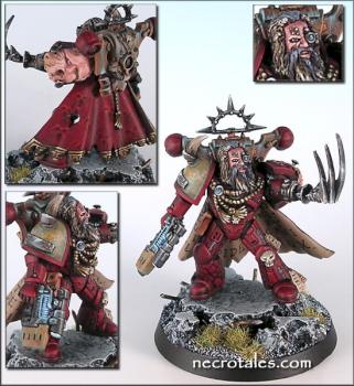 Chaos Space Marine: Word Bearer Lord by EArkham