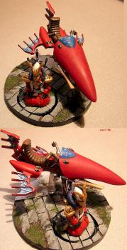 Farseer on Jet Bike. by Nani1111