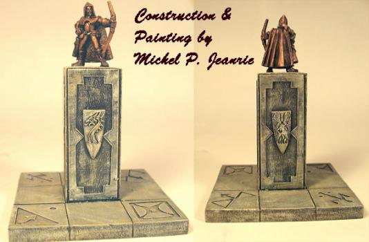 Stone and Bronze Statue by MPJ