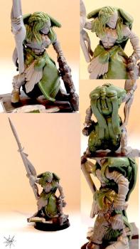 Female converted Autarch. [unpainted. too.] by Kharneth
