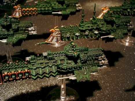 Battlefleet Gothic: Flottendetails by Hive Tyrant