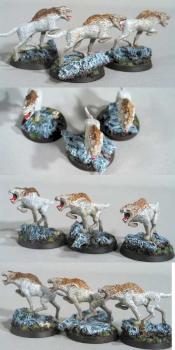 LOTR: White Warg by jacoleko