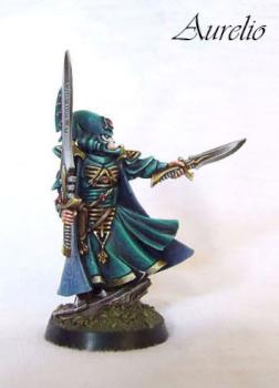 eldar farseer by aurelio