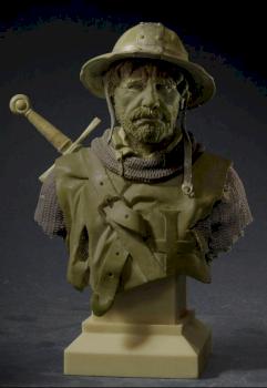 Medieval Bust,scale 1/10 by palmielcore
