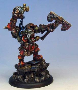 Grimgore Ironhand on Sculpted base by Wappellious