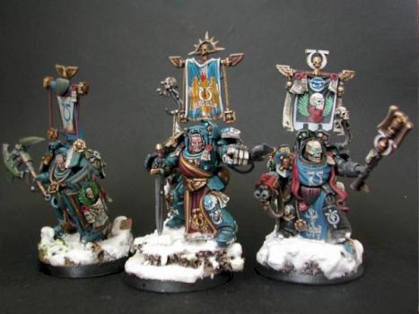 ultramarine terminator command squad by RAFF
