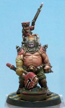 Himmlich & Bonecrusher  from Madpuppet miniatures by Litospher
