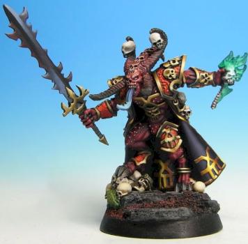 Skulltaker of Khorne by QiaoZhong
